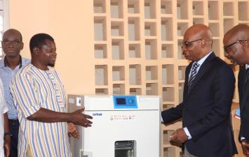 WAHO AND GERMANY STRENGTHEN LABORATORY CAPACITIES IN THE GAMBIA THROUGH THE HANDOVER OF EQUIPMENT