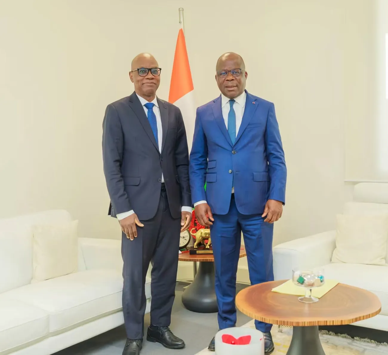 DG PITCHE MEET MINISTER OF HEALTH OF COTE D'IVOIRE