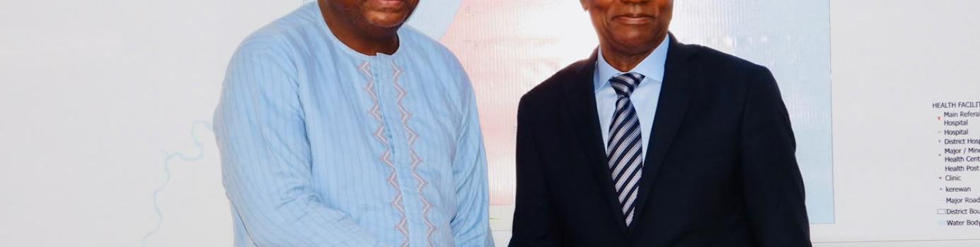WAHO DIRECTOR GENERAL MEETS THE GAMBIA’S MINISTER OF HEALTH