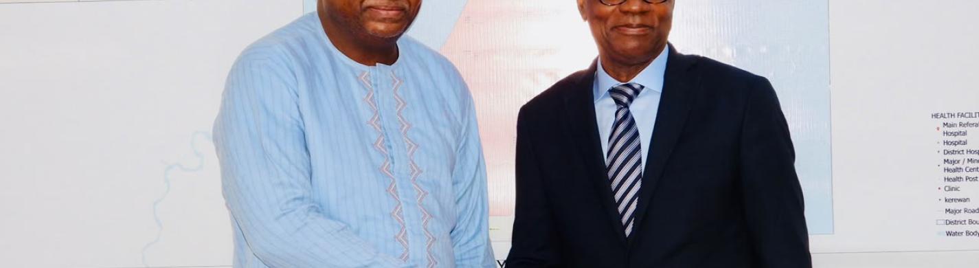 WAHO DIRECTOR GENERAL MEETS THE GAMBIA’S MINISTER OF HEALTH